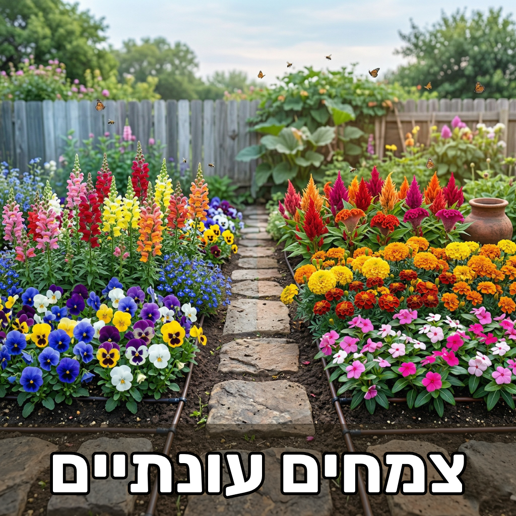 תמונה של צמחים עונתיים