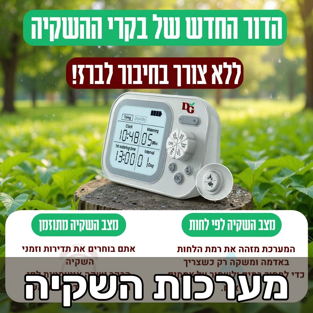 מערכות השקיה אוטומטיות