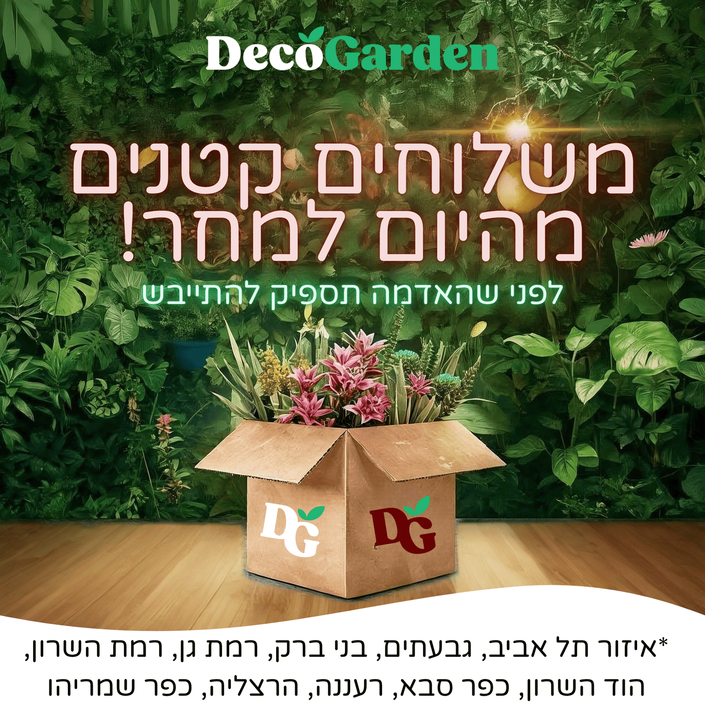 משלוח מהיום למחר!