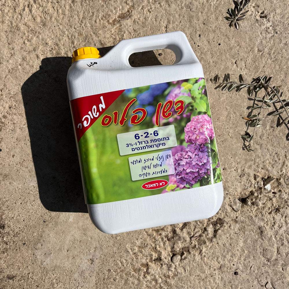 דשן-פלוס-נוזלי-6-2-6 בקבוק 5 ליטר