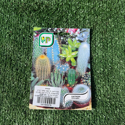 חפיסה של זרעים של קקטוסים