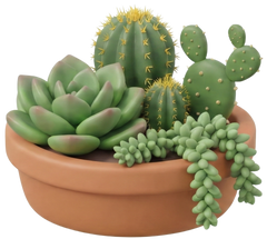 סוקולנטים וקקטוסים