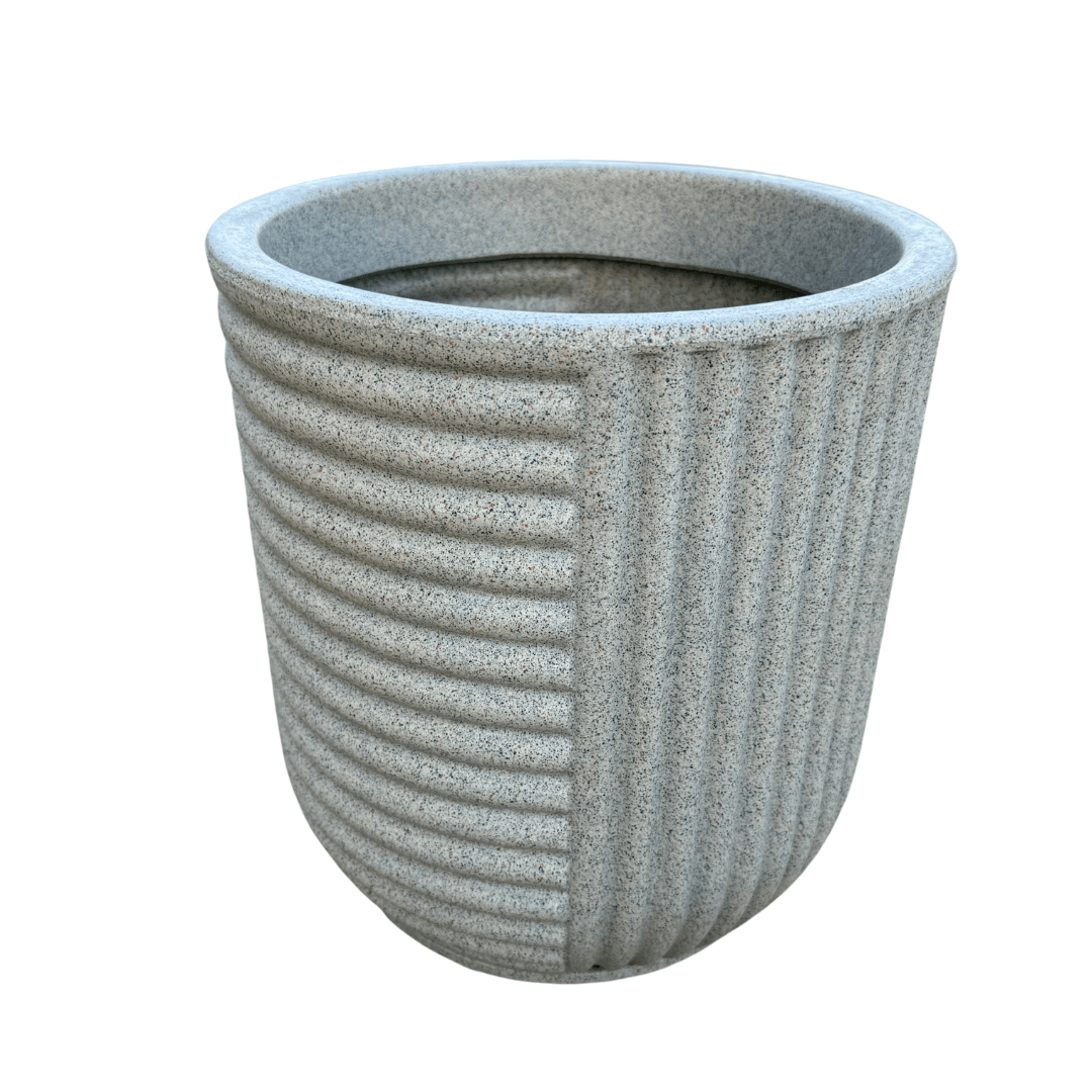 Brazilian plastic striped jug 