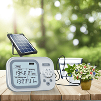 מערכת השקייה סולארית ללא חיבור לברז מים או חשמל