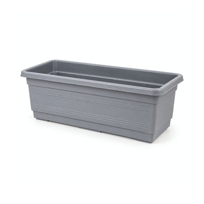 אדנית פלסטיק איכותית 37x14x14